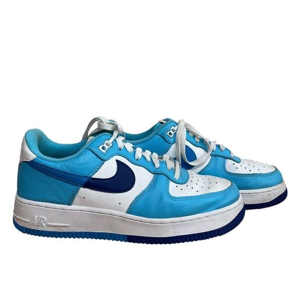 Nike Air Force 1 '07 LV8 'Light Photo Blue' Shoes DZ2522-100 Men's Sz 9 - Picture 1 of 8